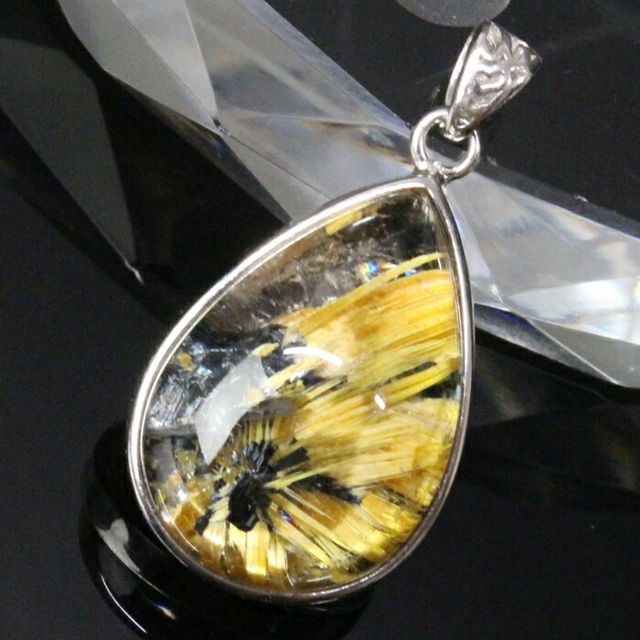 楽天市場】【厳選品質 一点物】ルチルクォーツ ペンダント タイタン