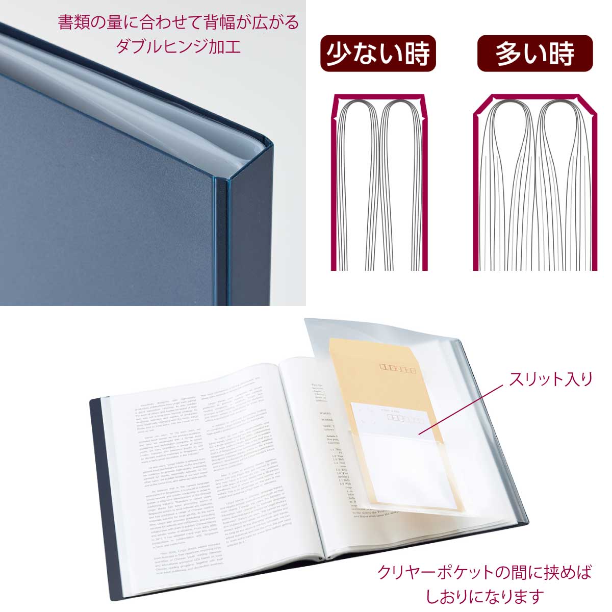 楽天市場】[リヒトラブ] 10冊セット ALTNA クリヤーブック A4 20