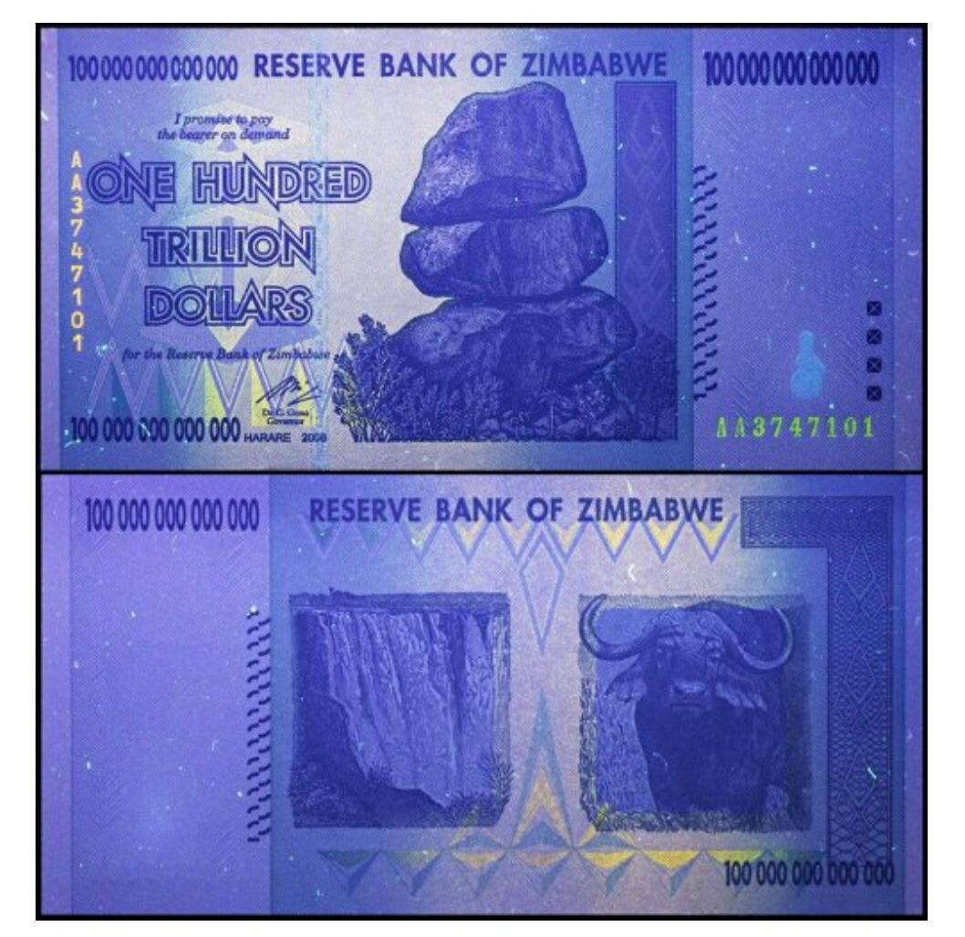 楽天市場】【RBZより直接仕入紙幣】 ジンバブエドル 紙幣 ジンバブエ