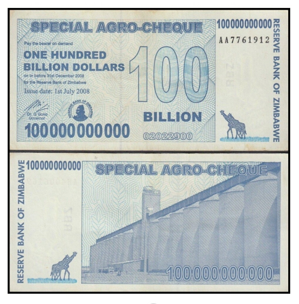 楽天市場】【品質保証書付】 ジンバブエドル 紙幣 ジンバブエ ドル