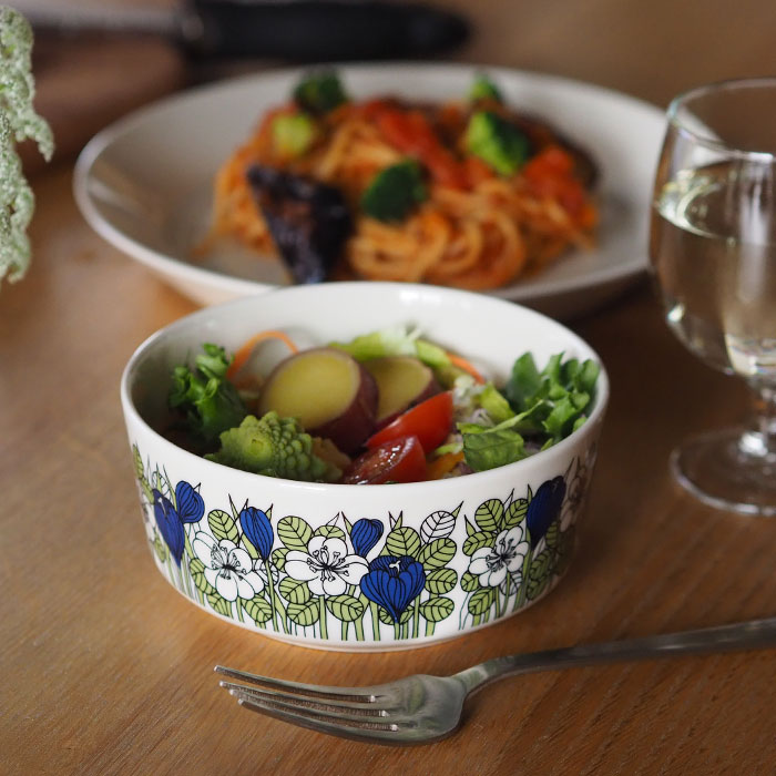 楽天市場】アラビア クロッカス ボウル 13cm グリーン / ARABIA Krokus