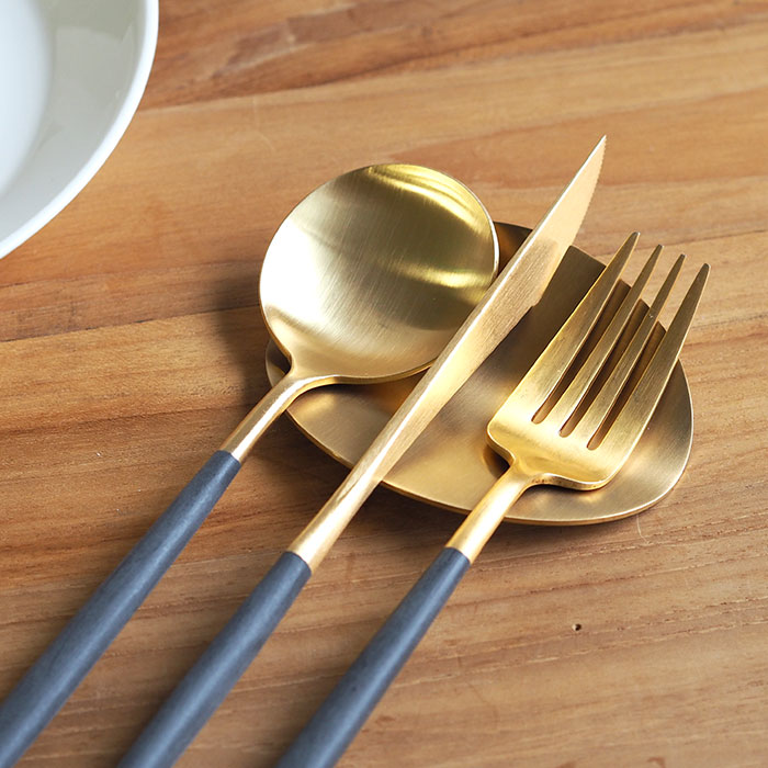 楽天市場】クチポール カトラリーレスト ゴールド / Cutipol / 【6点