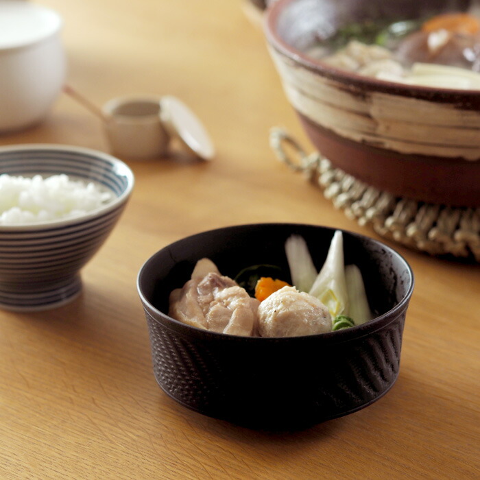 楽天市場】我戸幹男商店 欅 加飾取椀 ビリ筋 Black / 山中漆器 加飾