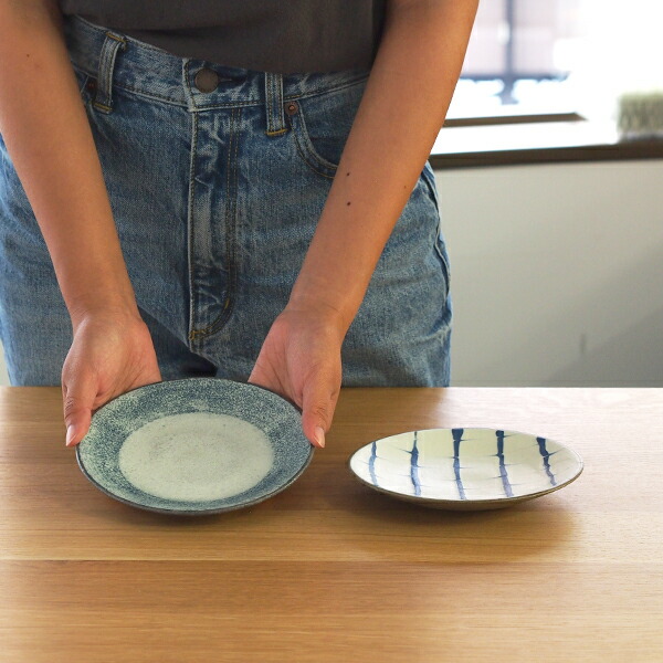 楽天市場】ココチ舎 インディゴ 丸皿 5寸 / 市野雅利 和食器 丹波焼