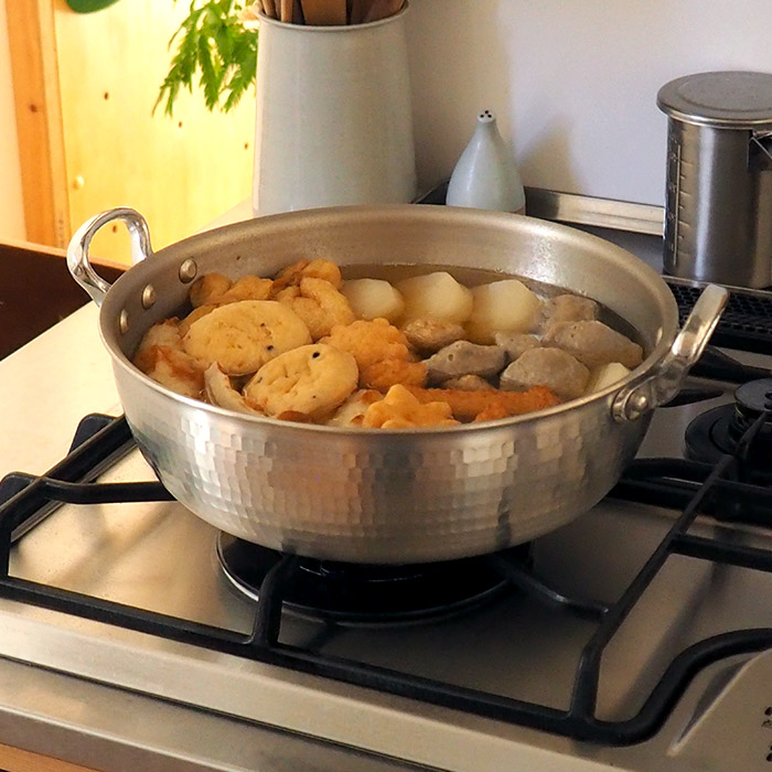 楽天市場】中尾アルミ製作所 N-39 打出浅鍋（揚鍋）24cm / 中尾アルミ