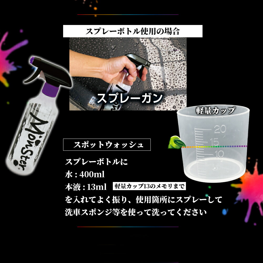 楽天市場】プロスタッフ 【新商品】次世代の洗車 モンスター スムース