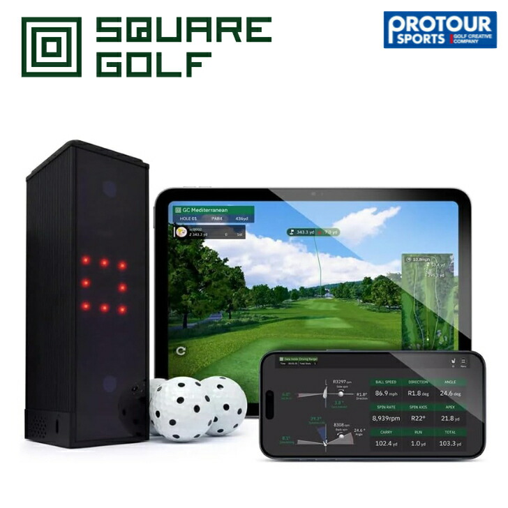 SQUARE GOLF ローンチモニター Home Edition (ゴルフ練習器具) 価格