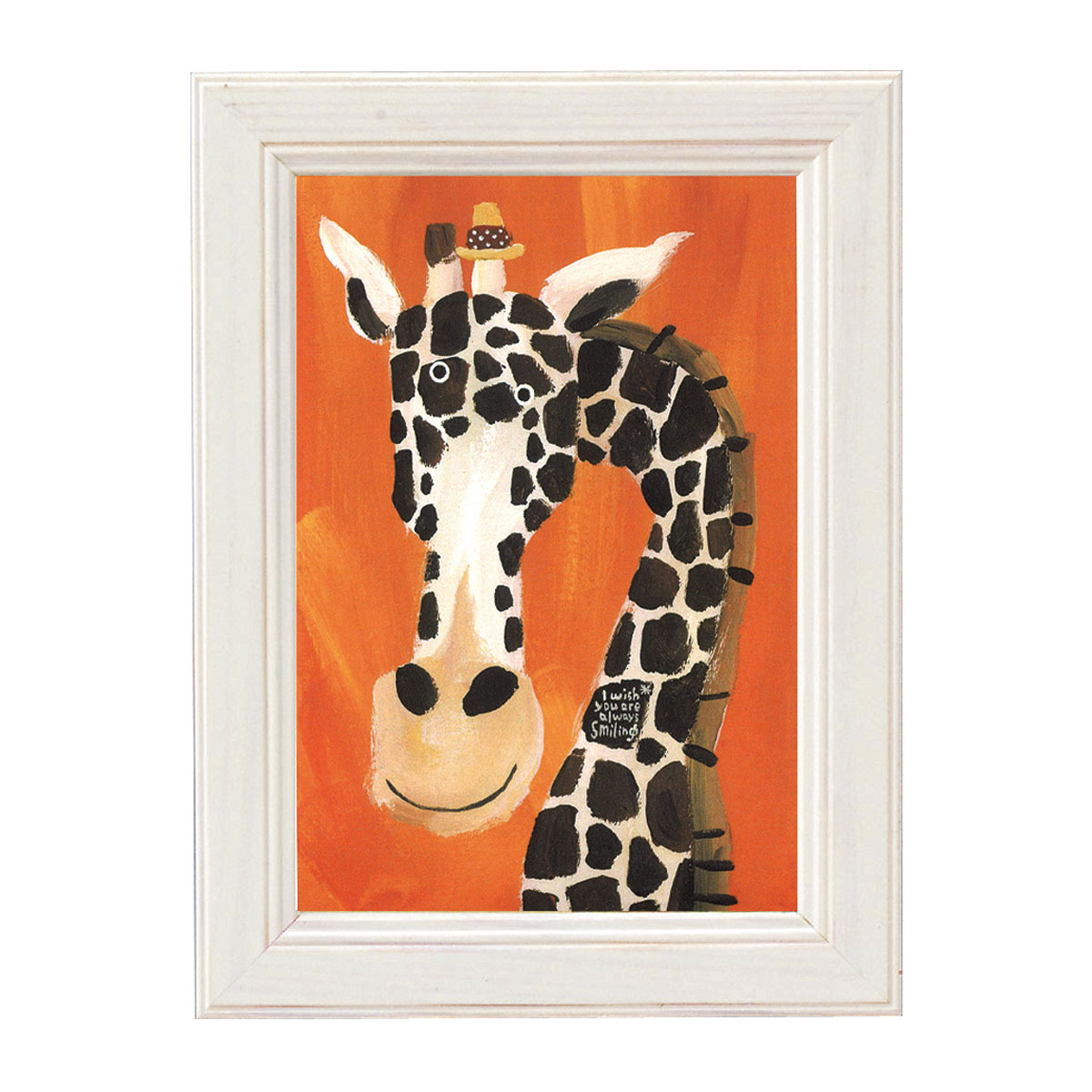 楽天市場】アートパネル 動物 18×13.5cm 武内祐人 キリン 壁掛けアート