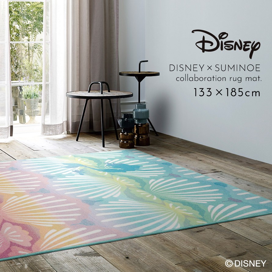 楽天市場】ディズニー ラグ カーペット マット 133×185cm リトル