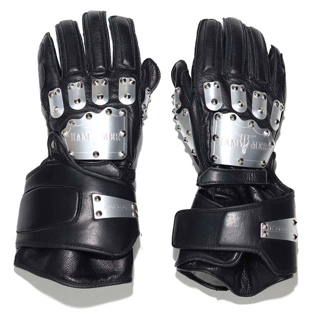 楽天市場】KADOYA カドヤ ハンマーグローブ ガントレット レザー