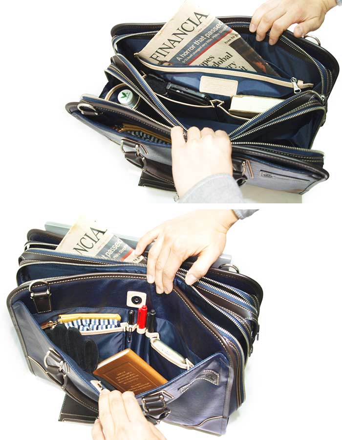 楽天市場】2層式 軽量 メンズ ビジネスバッグ 2way pid 【 ブリーフ