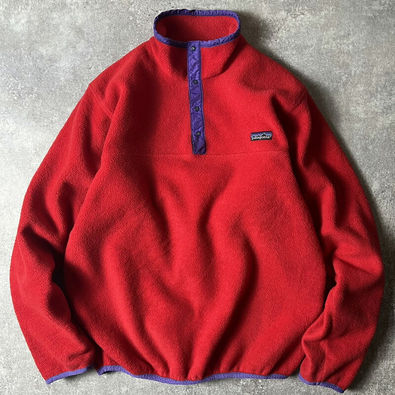 楽天市場】80s 三角タグ Patagonia スナップT プルオーバー フリース
