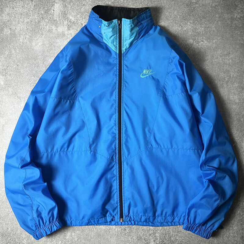 楽天市場】90s NIKE 初期 銀タグ フルジップ ナイロン ジャケット L