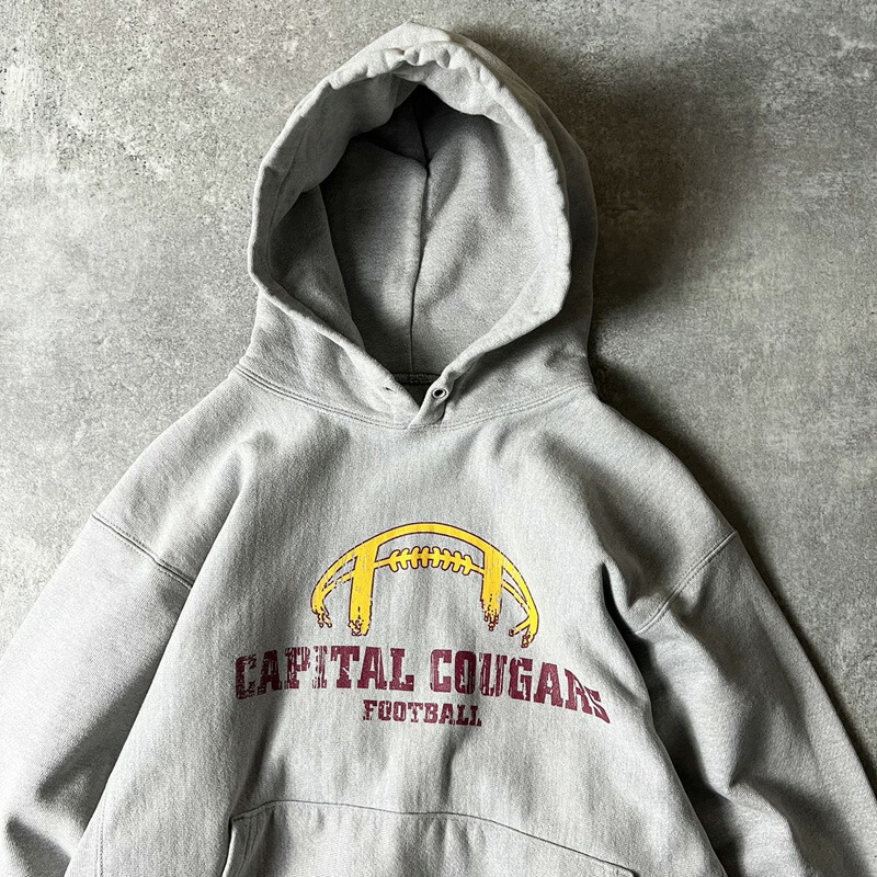 楽天市場】00s Champion 両面 カレッジ プリント プレミアム リバース