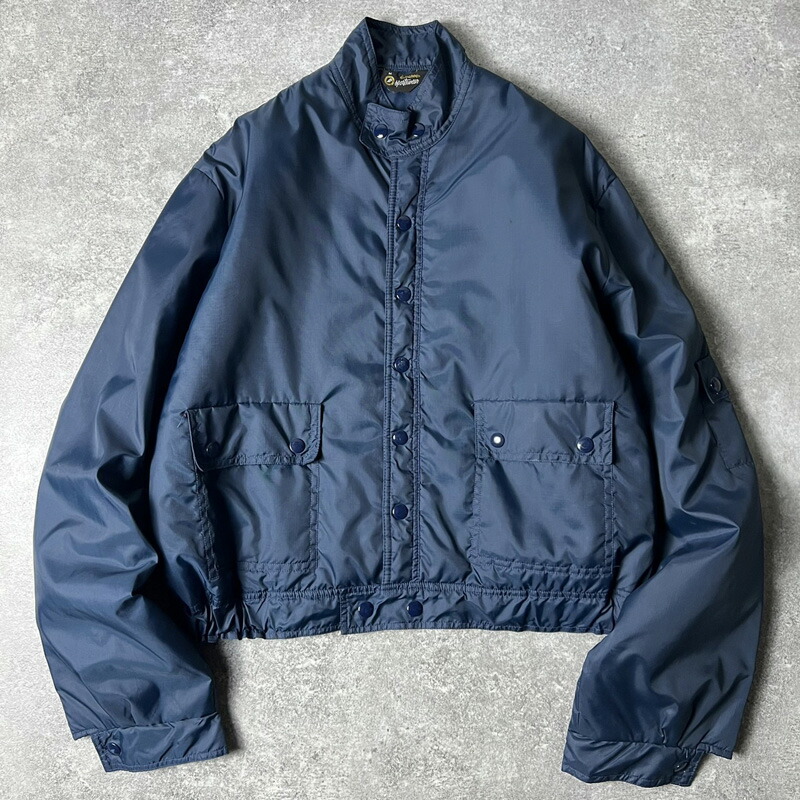 楽天市場】70s Sportswear Jockey ショート丈 中綿入り ナイロン