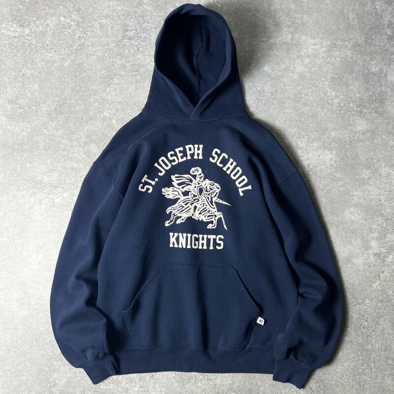 楽天市場】90s USA製 RUSSELL 3段 カレッジ プリント スウェット