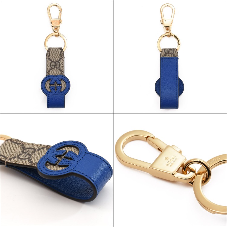 楽天市場】GUCCI グッチ インターロッキングG キーリング キーホルダー