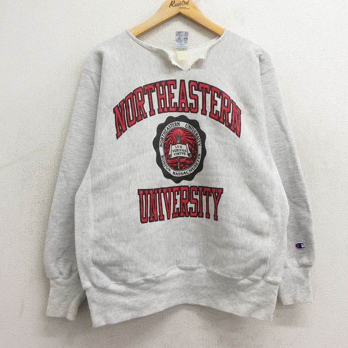 楽天市場】【中古】古着 長袖 チャンピオン Champion リバースウィーブ