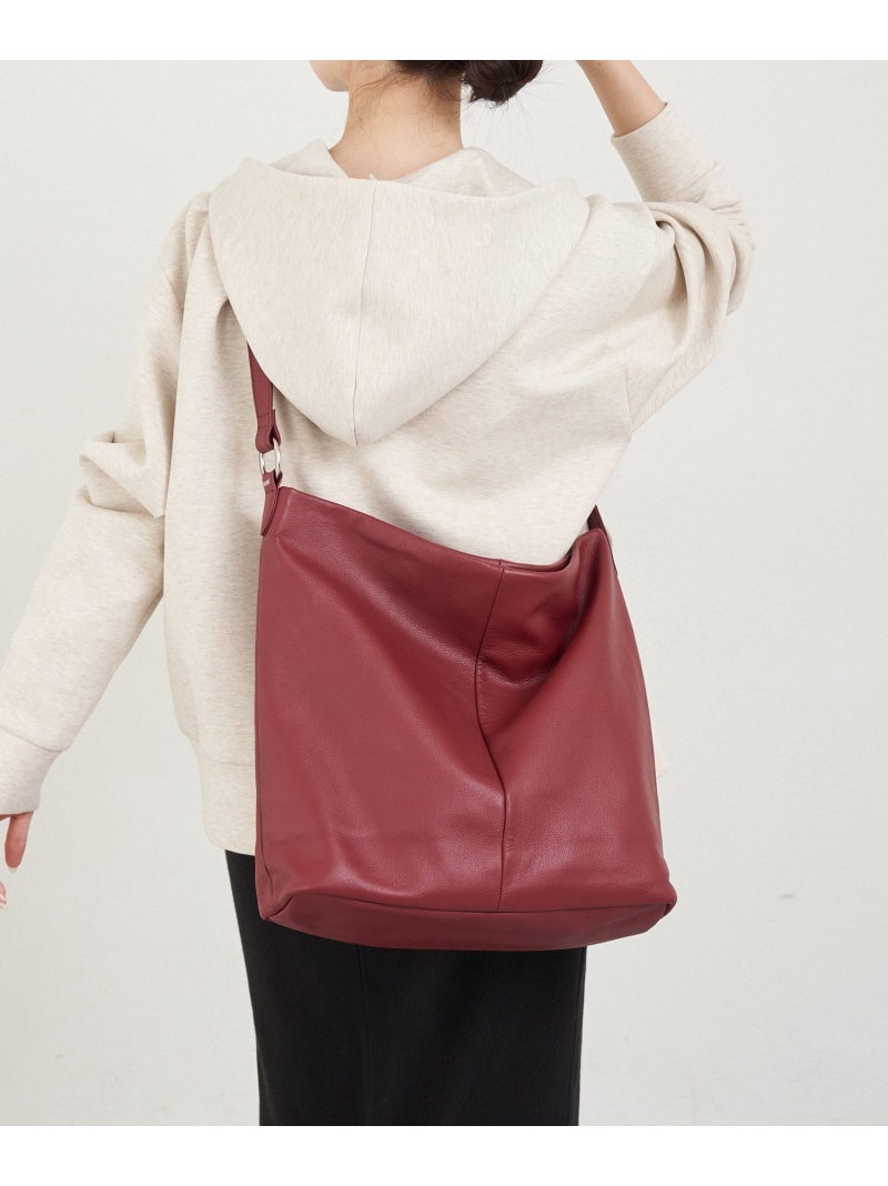楽天市場】【SALE／40%OFF】ソフトレザーワンショルダーバッグ russet
