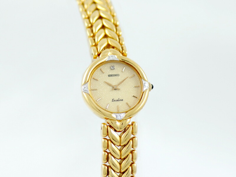 楽天市場】電池交換済 SEIKO セイコー エクセリーヌ 4N20-3060