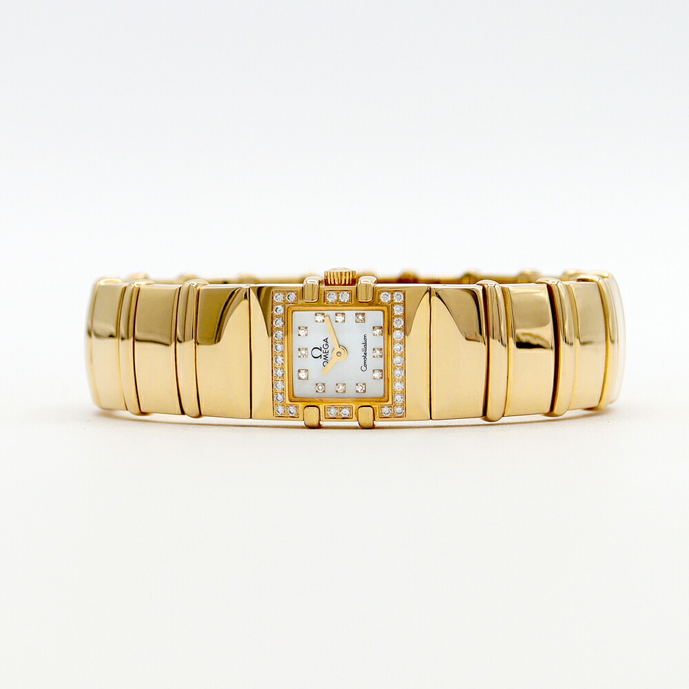 楽天市場】電池交換済 OMEGA オメガ コンステレーション カレ クアドラ