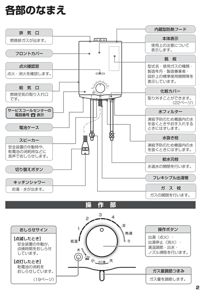 楽天市場】(LINEクーポン有)パロマ PH-5BN-LP ガス小型湯沸器 元止め式
