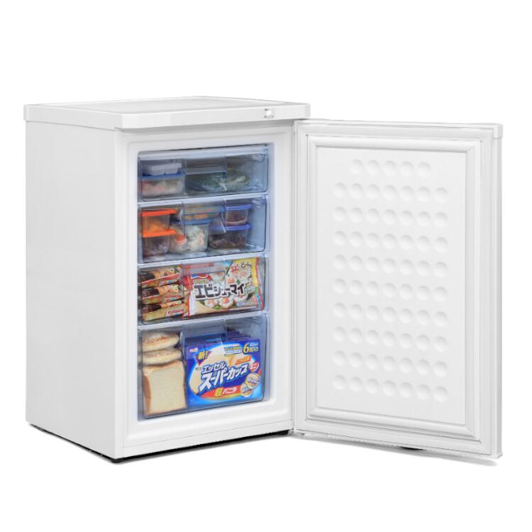 楽天市場】冷凍庫85L KUSD-9A-W ホワイト送料無料 冷凍庫 フリーザー