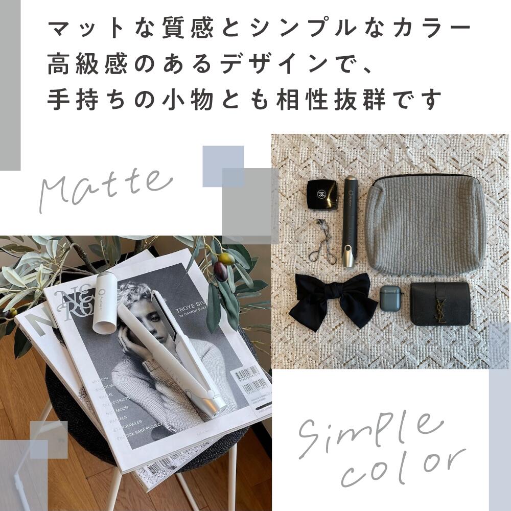 楽天市場】【アゲツヤ コードレス ミニ ヘアアイロン 2 グレー