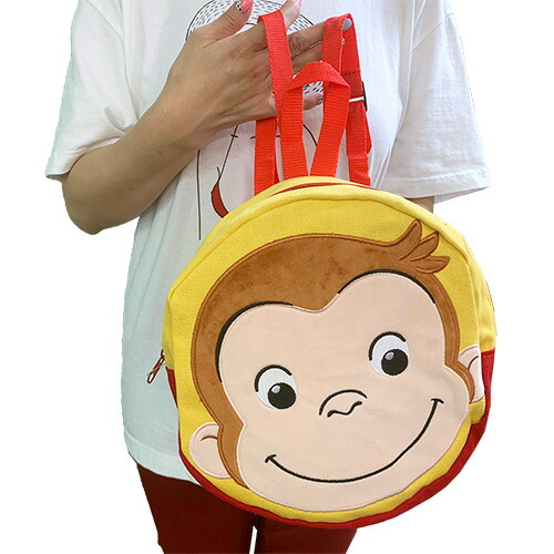 楽天市場】特価【 おさるのジョージ プレミアム フェイス リュック