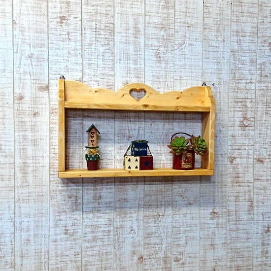 楽天市場】カントリーシェルフ 幅50cm RSE-19壁面収納家具 壁掛け