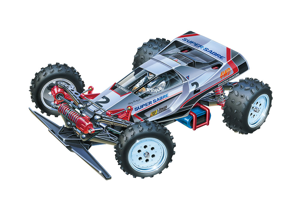 楽天市場】タミヤ(TAMIYA)/58728/1/10RC スーパーセイバー 4WD (2023