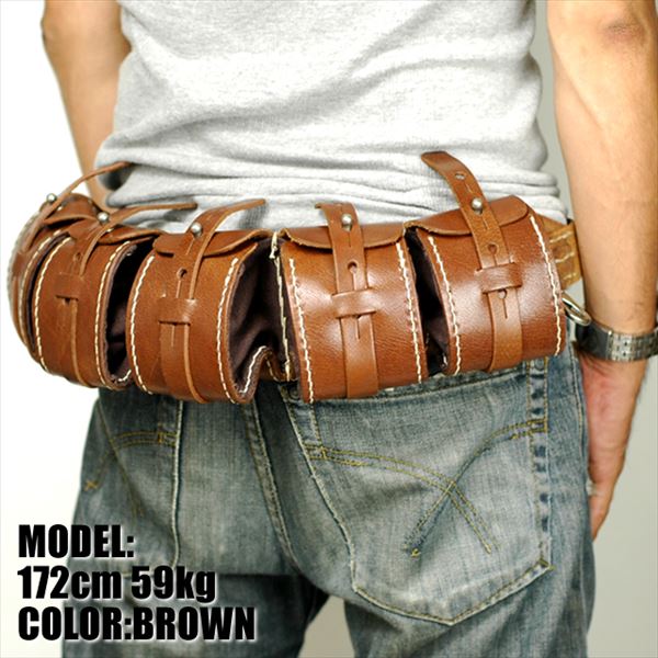 楽天市場】ヒューストン HOUSTON バンダリアン ポーチ レザー #6312