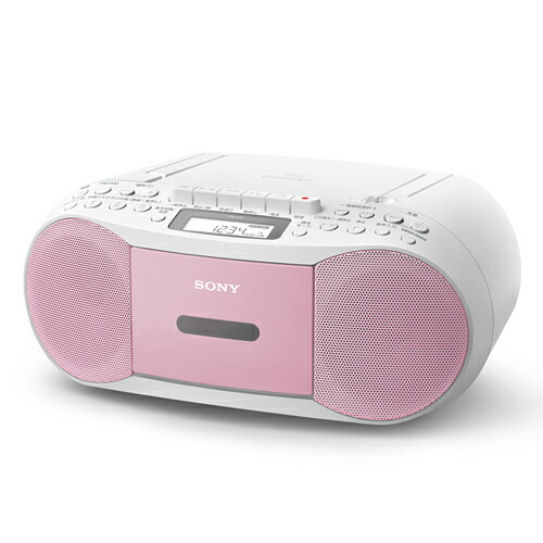 楽天市場】SONY CDラジカセ cfd-s70pc ピンク CDラジオカセット