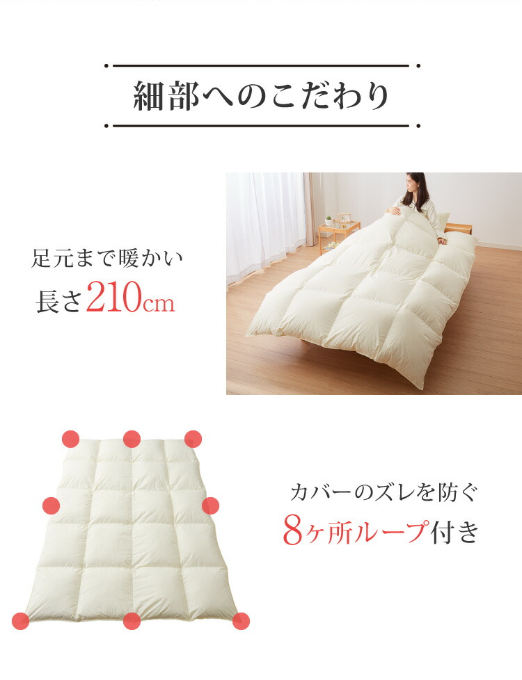 楽天市場】日本製 羽毛ふとん キング 最高ランクプレミアムゴールド