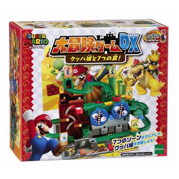 楽天市場】スーパーマリオ 大冒険ゲームDX クッパ城と7つの罠