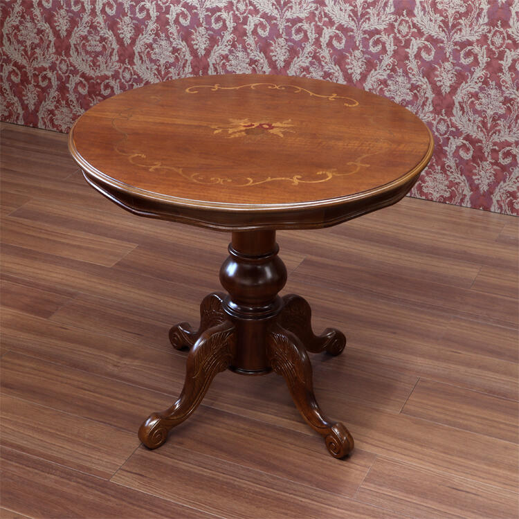 イタリア製アンティーク・象嵌細工のテーブル イタリア伝統の象嵌細工