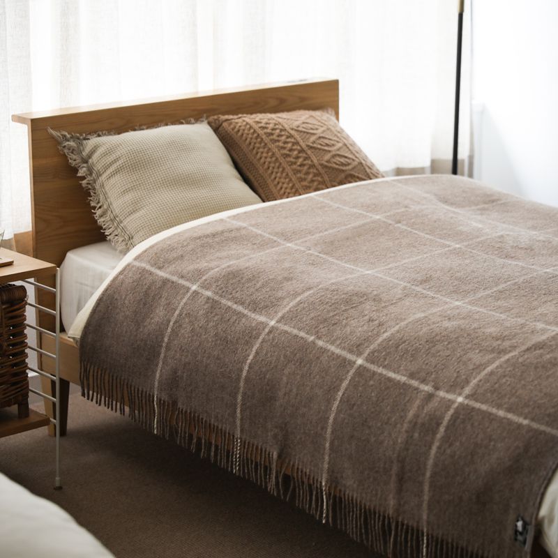 楽天市場】ウール ブランケット Silkeborg ダナーヤ ウィンドウペン