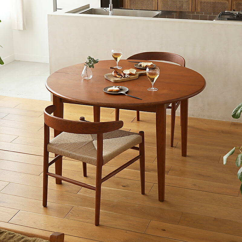 楽天市場】ダイニングチェア folk round arm チェア アームチェア 椅子