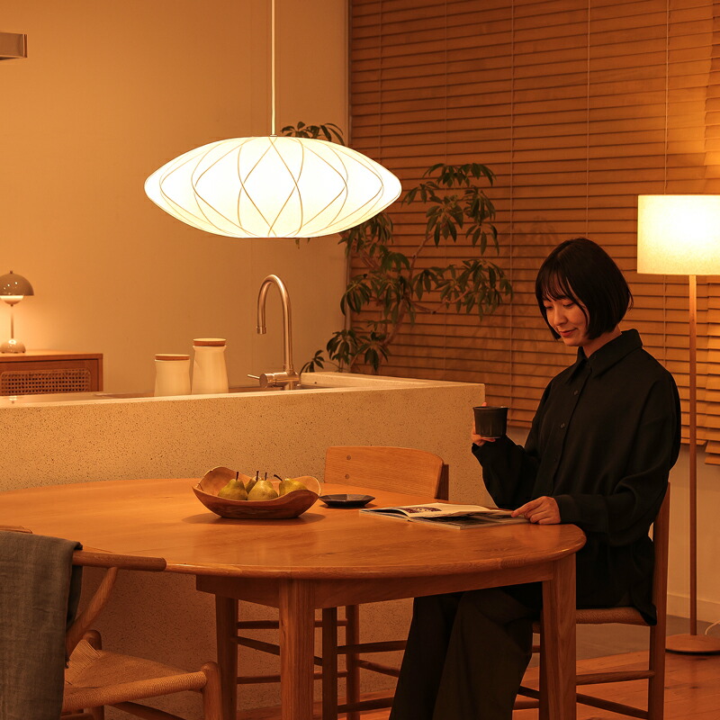 楽天市場】ペンダントライト NELSON SAUCER BUBBLE ソーサー クリス