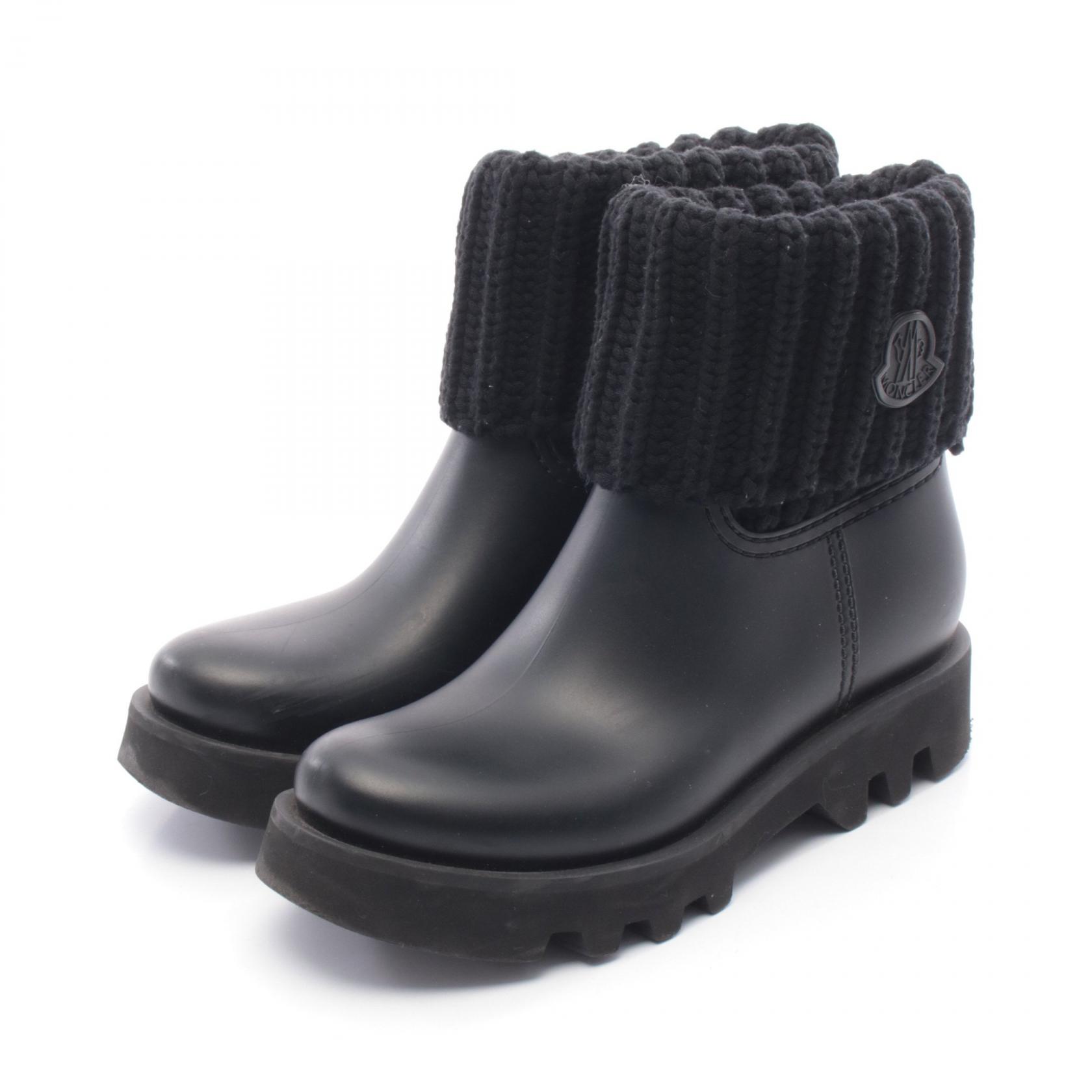 楽天市場】モンクレール moncler レインブーツ ブラック レディース