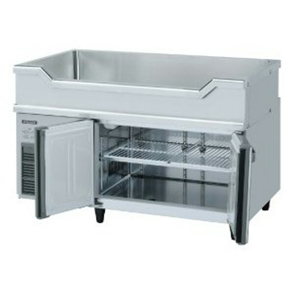 楽天市場】【新品】横型舟形シンク付冷蔵庫(コールドテーブル) 幅1200