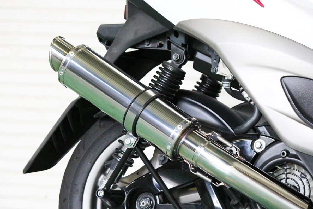 楽天市場】HMS ヤマハ シグナスX125 台湾5期仕様 バイクマフラー O2