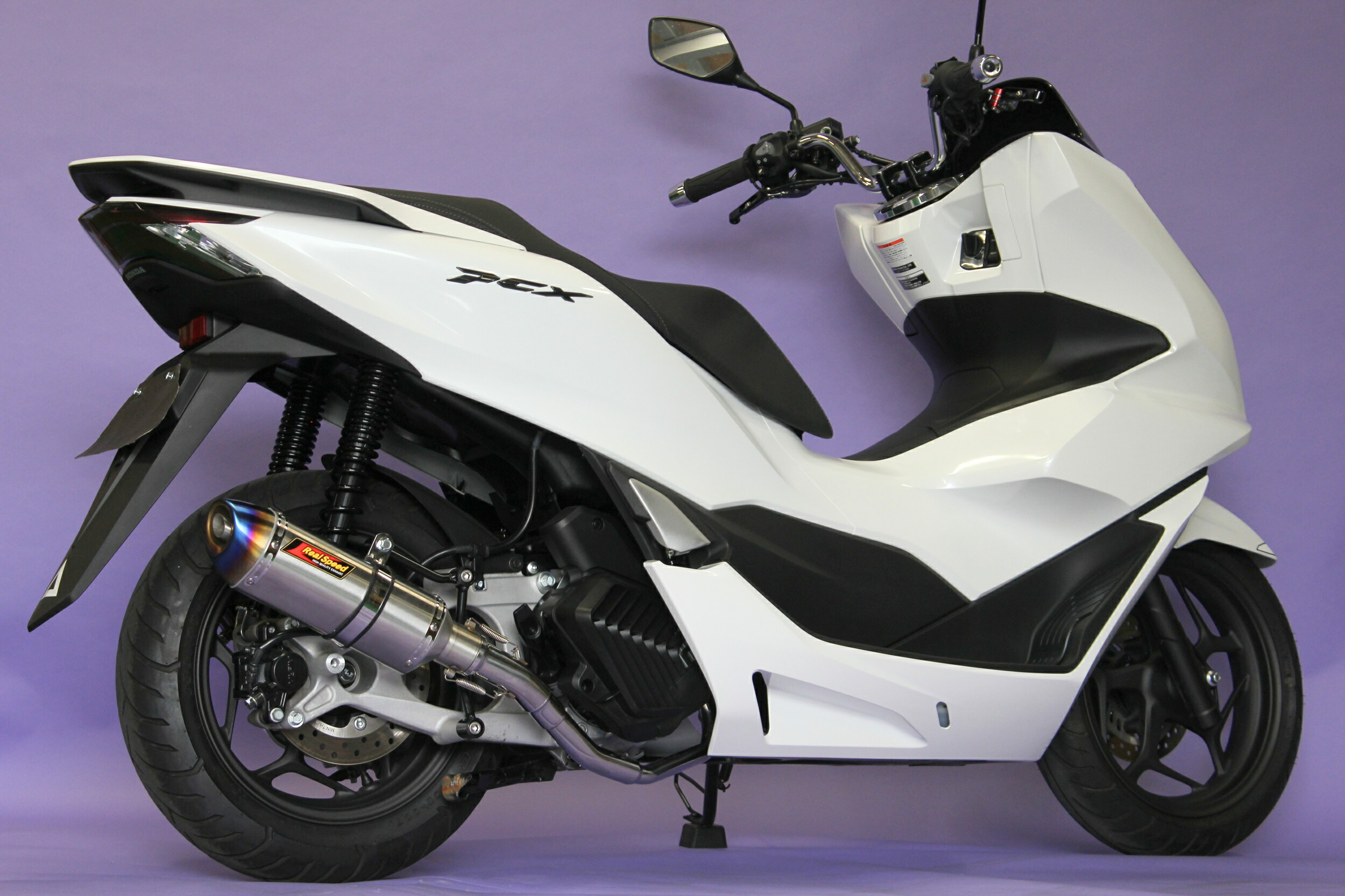 楽天市場】【最新モデル対応】 PCX125 バイクマフラー 2BJ-JK05 8BJ