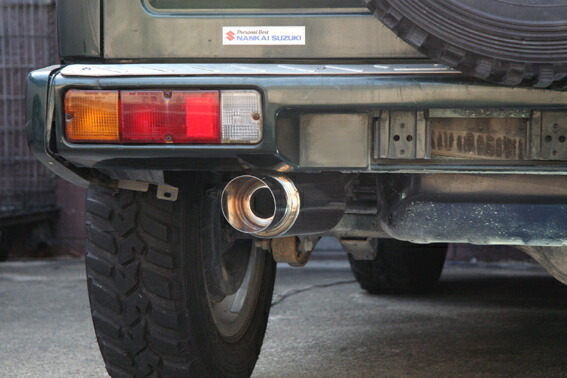 楽天市場】ジムニー マフラー JA12V JA12C JA12W JA22W ステンレス SUS