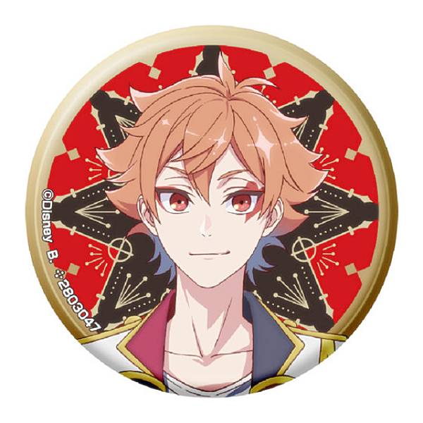 ツイステッドワンダーランド ツイステ エース・トラッポラ 缶バッジ 寮