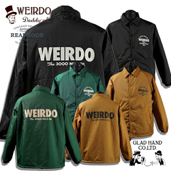 楽天市場】WEIRDO コーチジャケット No.WRD23AW06 