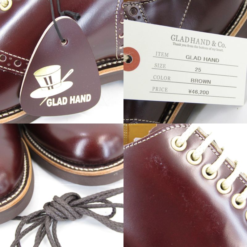 楽天市場】【中古】未使用 GLADHAND × REGAL グラッドハンド 25cm