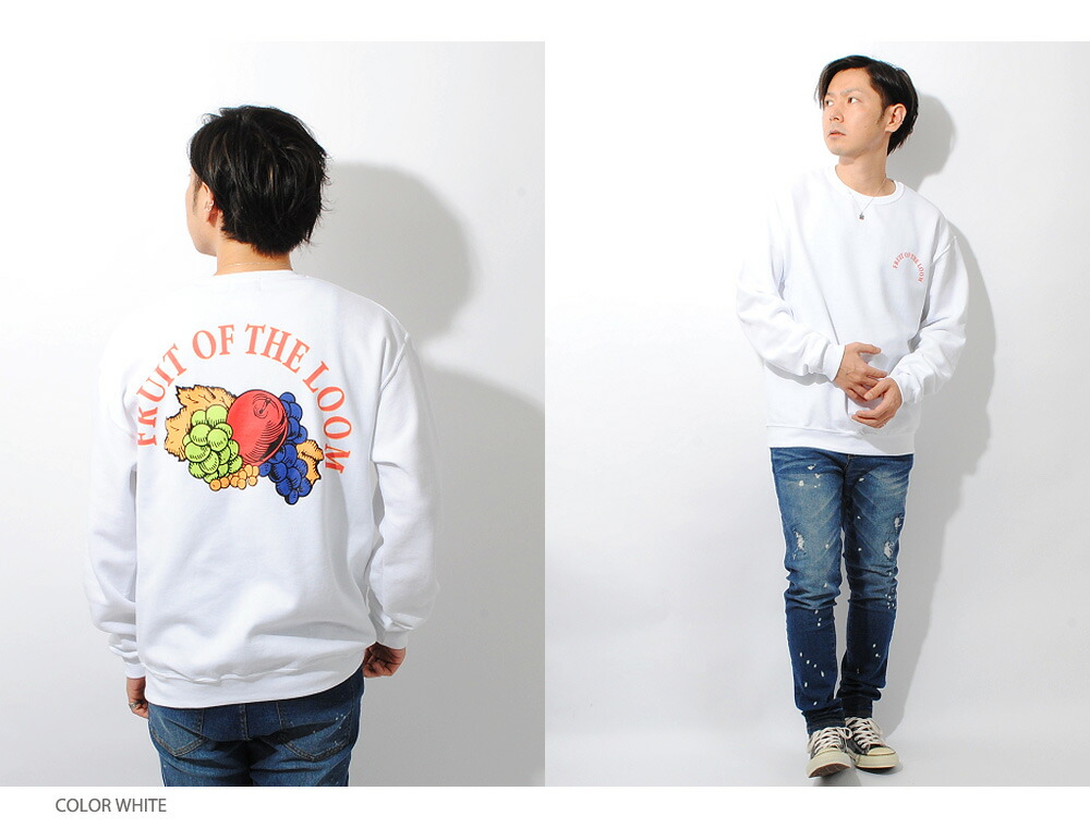 楽天市場】スウェット フルカラー ビッグスエット バックプリント プル