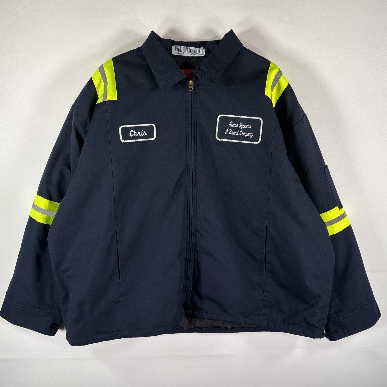 楽天市場】古着 シンタス CINTAS ワークジャケット リフレクター