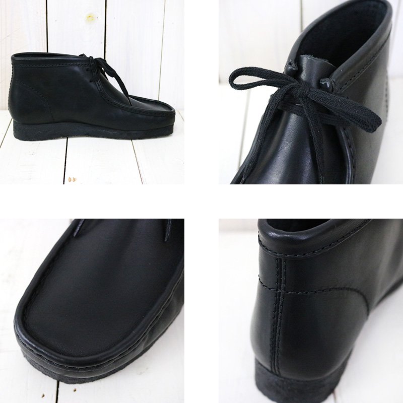 楽天市場】Clarks (クラークス)『Wallabee Boot』(Black Leather